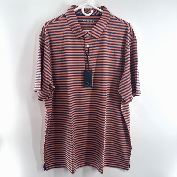 Golf Shirts for Men Dry Fit Short Sleeve Print Performance Moisture Wicking Polo - Picture 1 of 10